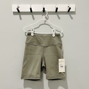 NWT MATE the Label Organic Stretch Biker Shorts